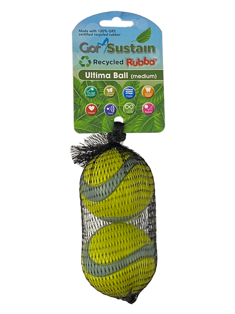 Pawpurr Sustain Rubba Ultima Ball (2 PACK) Neon