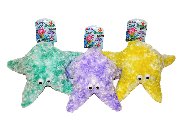 Pawpurr Reef Mommy Star Fish Purple/Green/Yellow