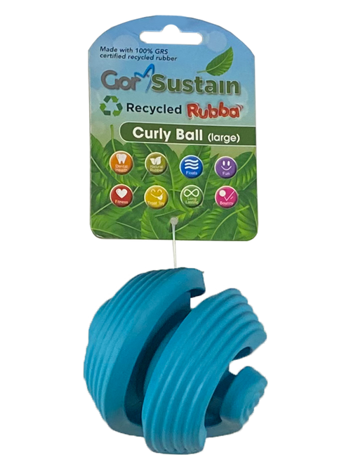 Pawpurr Sustain Rubba Curly Ball