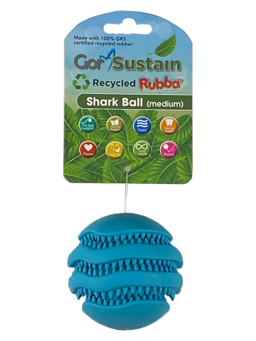 Pawpurr Sustain Rubba Shark Ball