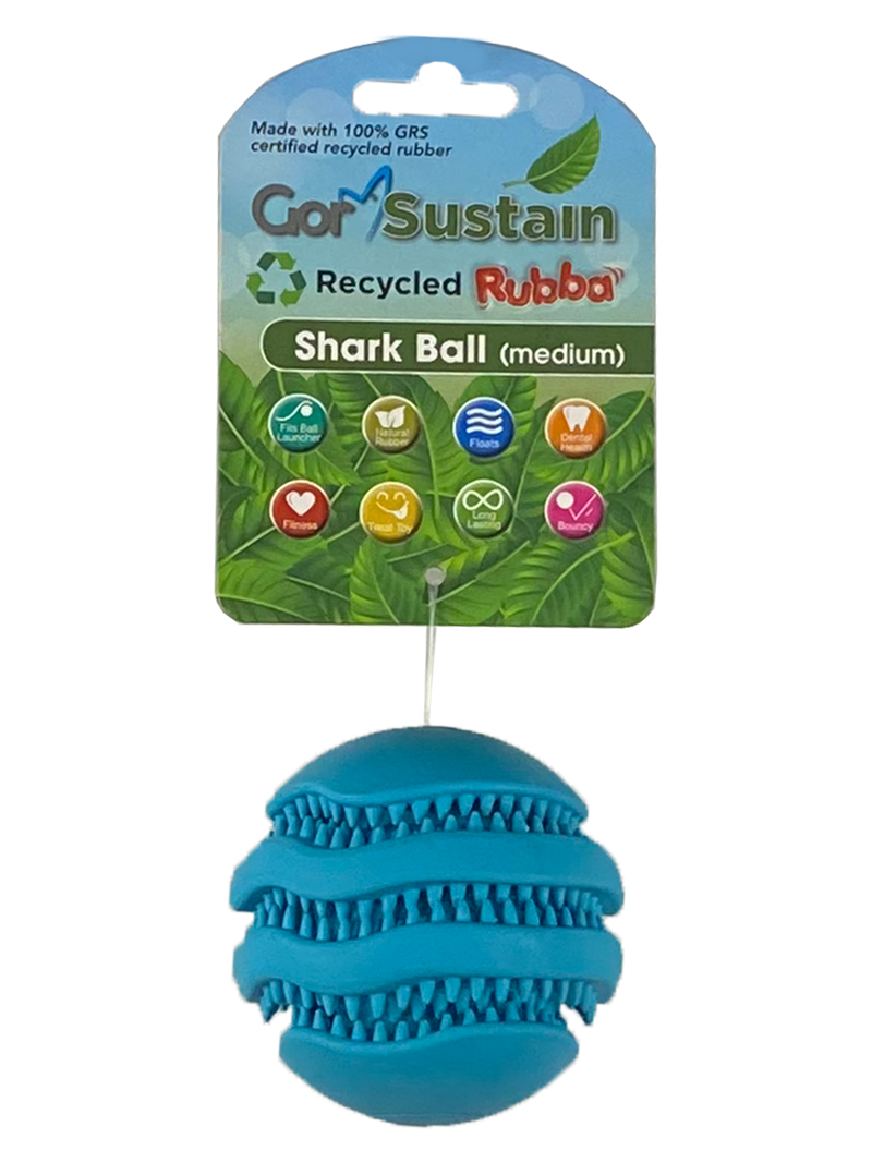 Pawpurr Sustain Rubba Shark Ball