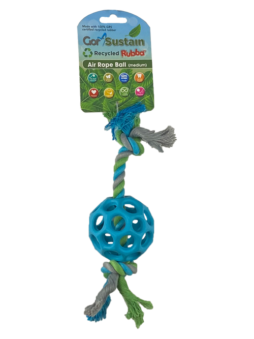 Pawpurr Sustain Rubba Air Rope Ball