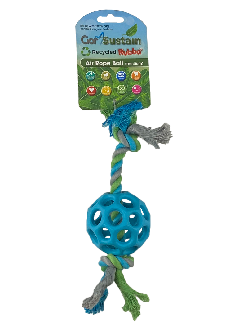 Pawpurr Sustain Rubba Air Rope Ball