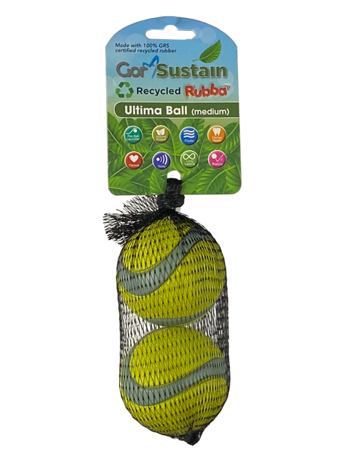 Pawpurr Sustain Rubba Ultima Ball (2 PACK) Neon